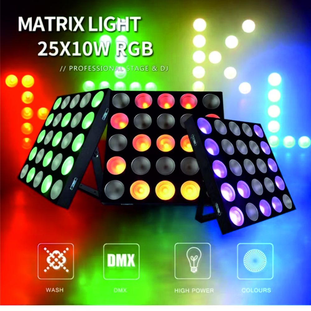 PANEL LED MATRIX 25x10W RGB PIXEL LED