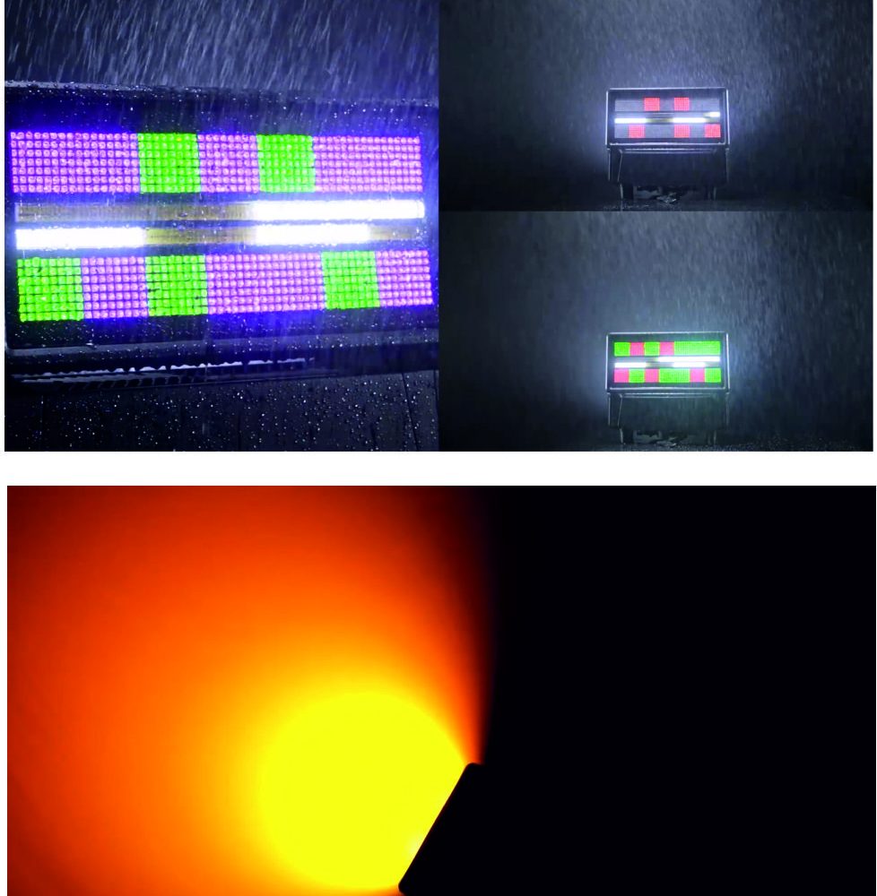 STROBO LED COLOR IP65