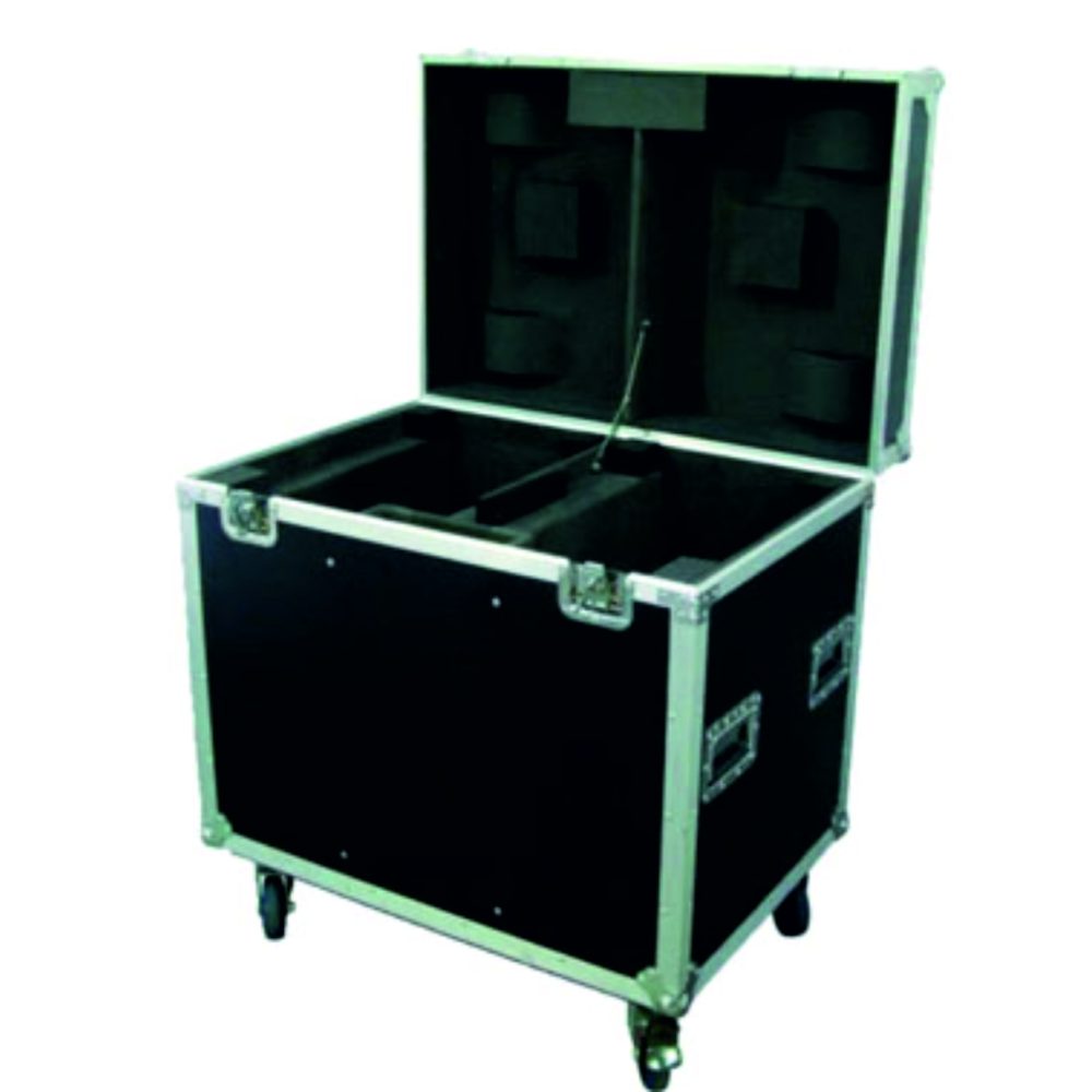 PACK DE 2 CABEZAS LED PS183+FLIGHT CASE