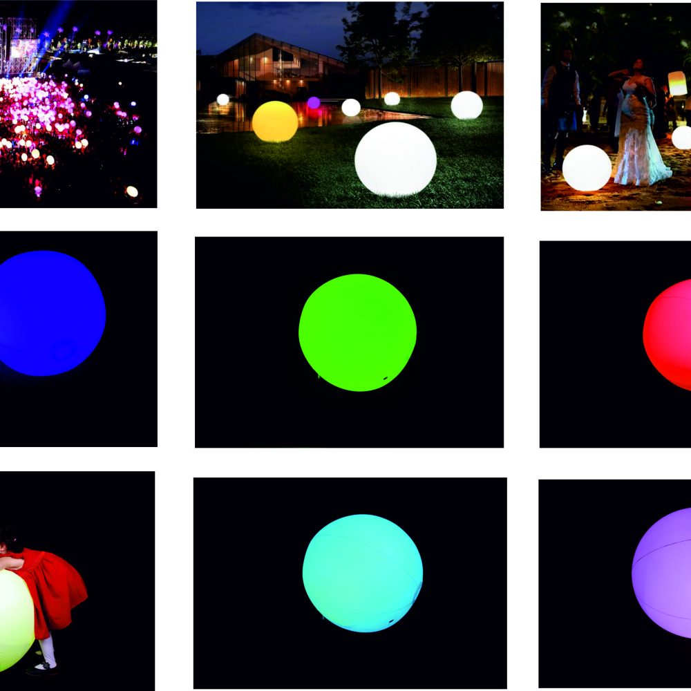 SLAMBALL LED 2x3W RGB 3 IN 1 NUEVA VERSION